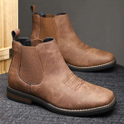 Men's Chelsea Boots | Block Heel