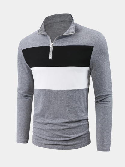 Men's Collar Polo Shirt | Long-Sleeve