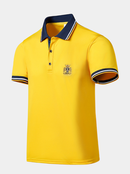 Men's Tipped Polo Shirt | Short Sleeve