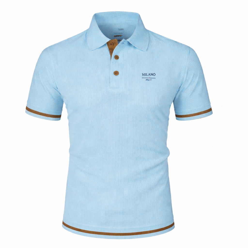 Men's Tipped Polo Shirt | Pique Knit