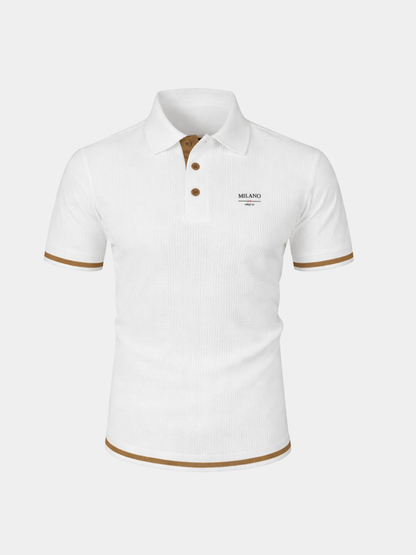 Men's Tipped Polo Shirt | Pique Knit