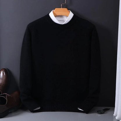 Men's Knitted Jumper | Crew Neck