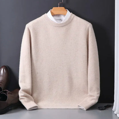 Men's Knitted Jumper | Crew Neck