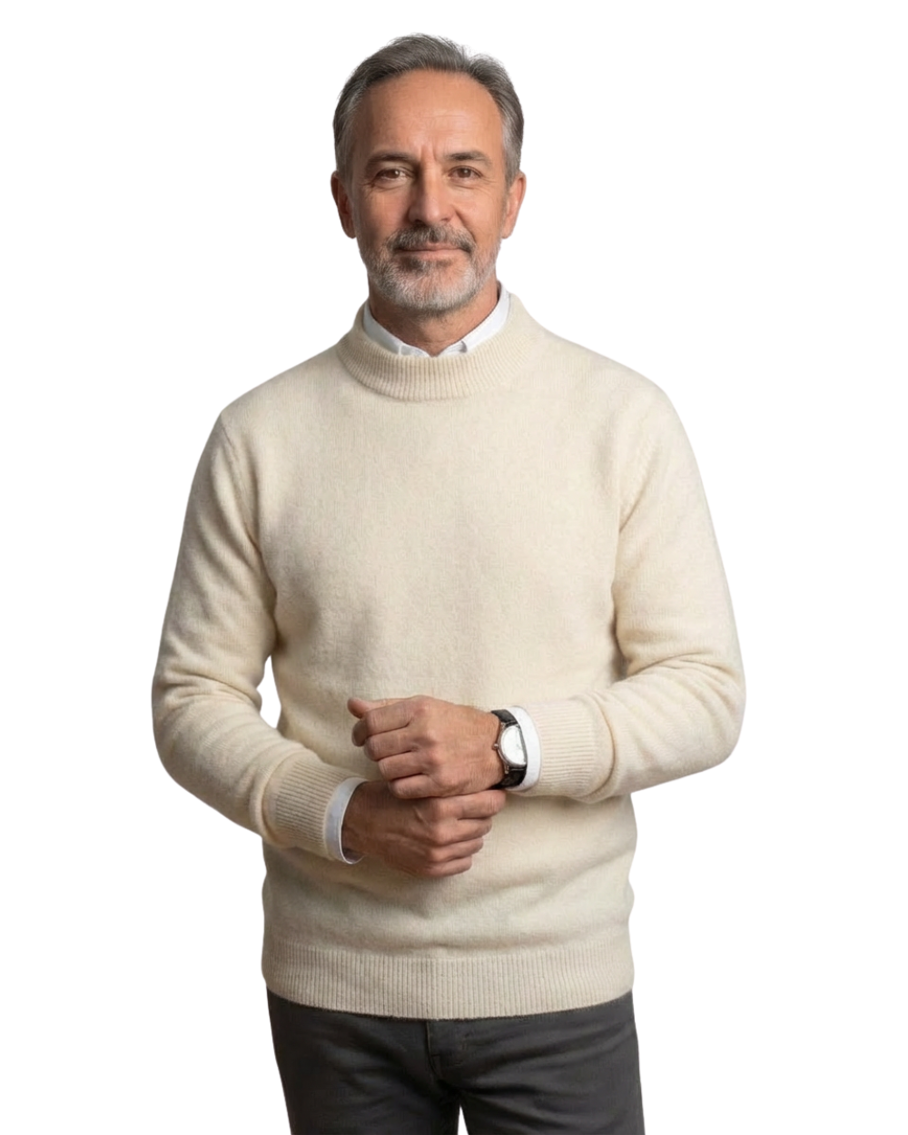 Men's Jumper | Mock Neck