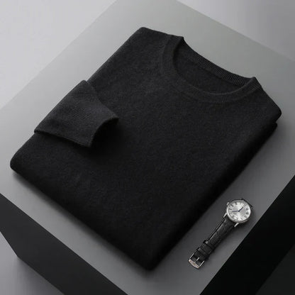 Men's Crew Neck Jumper | Fine Knit