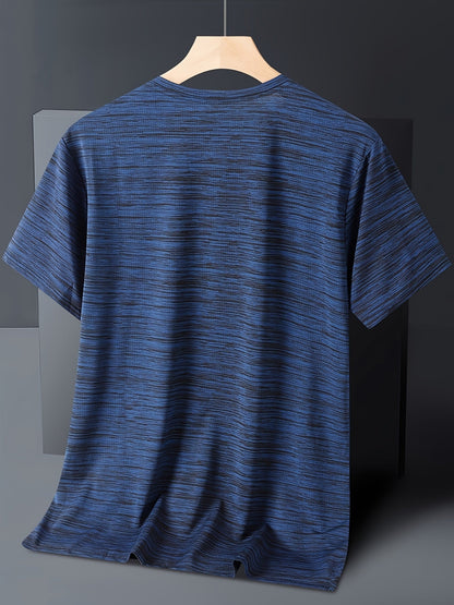 Men's Crew Neck T-Shirt | Curved Hem