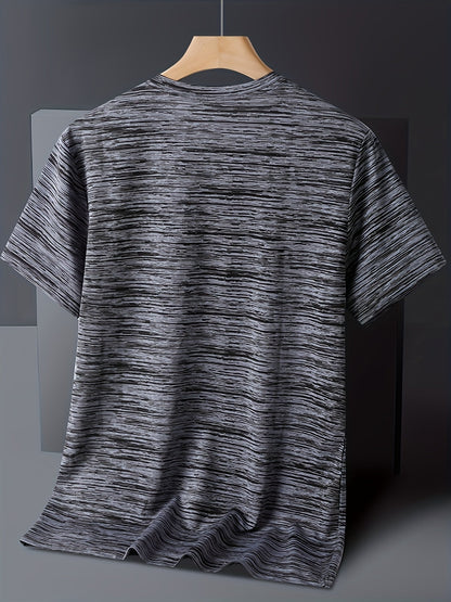 Men's Crew Neck T-Shirt | Curved Hem