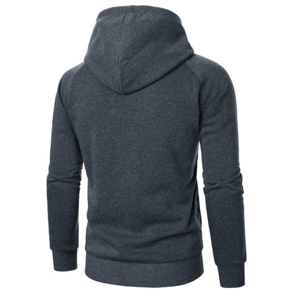 Men's Asymmetric Zip Hoodie | Hooded
