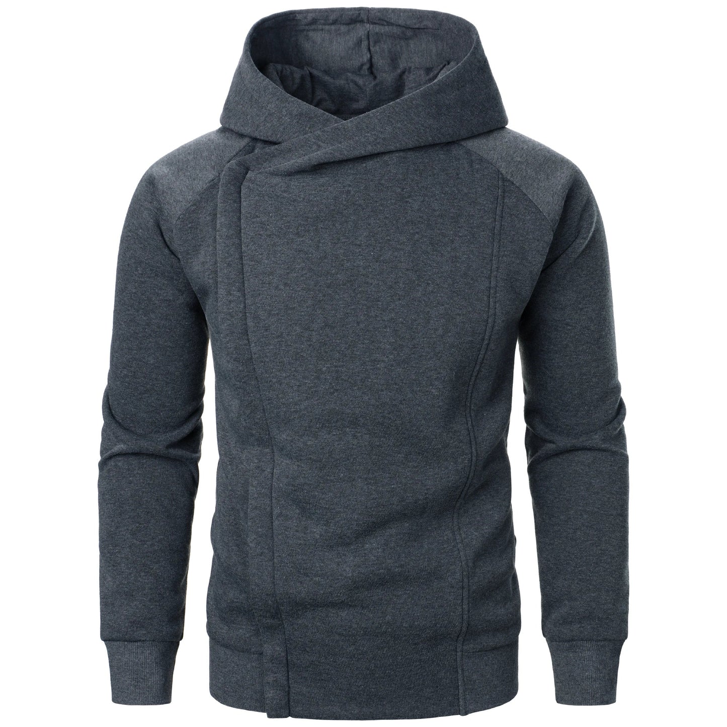 Men's Asymmetric Zip Hoodie | Hooded