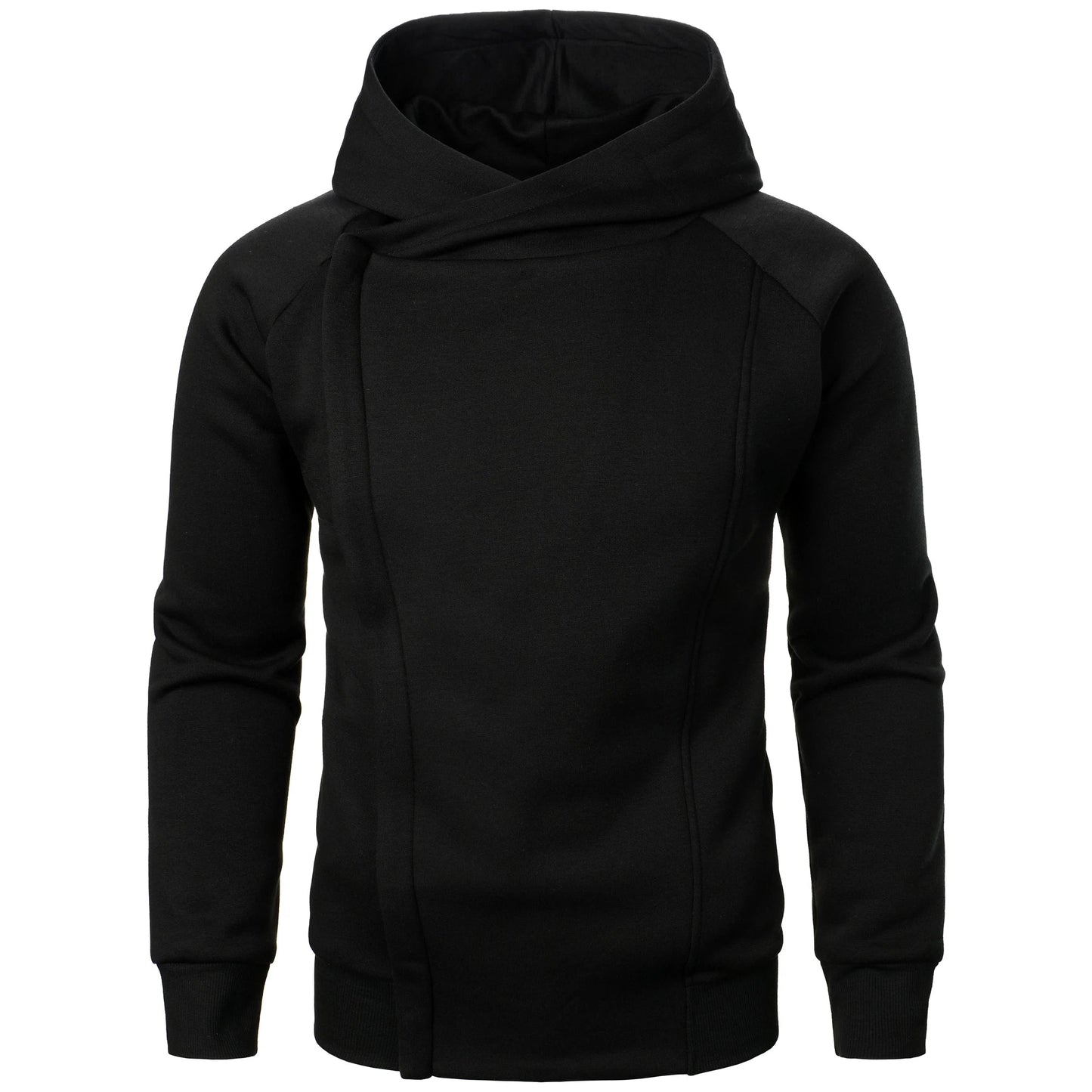 Men's Asymmetric Zip Hoodie | Hooded