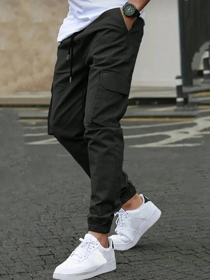Men's Cargo Joggers | Cuffed Hem