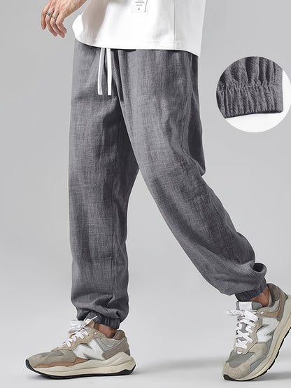 Men's Cuffed Joggers | Drawstring Waist