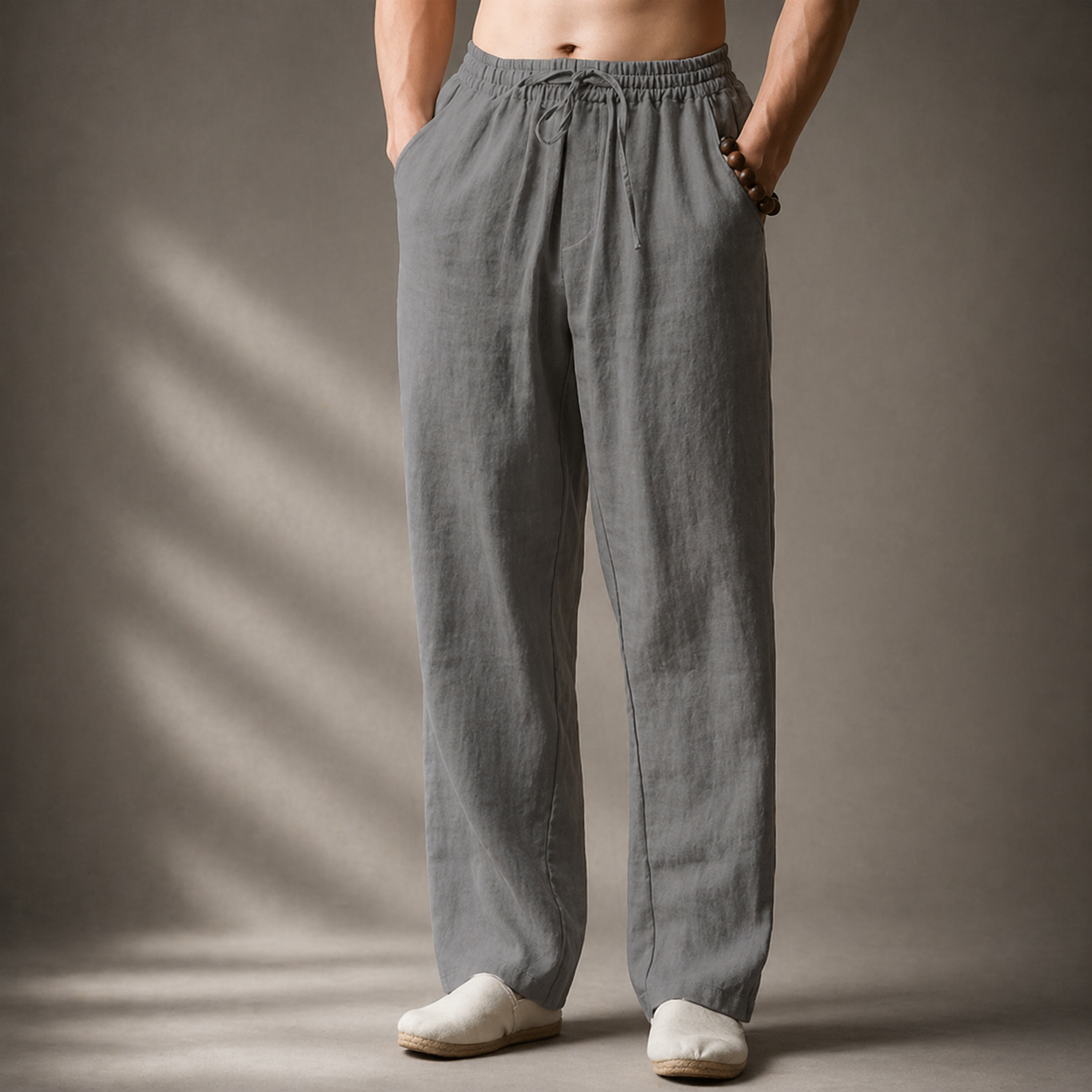 Men's Loose Fit Trousers | Wide Leg