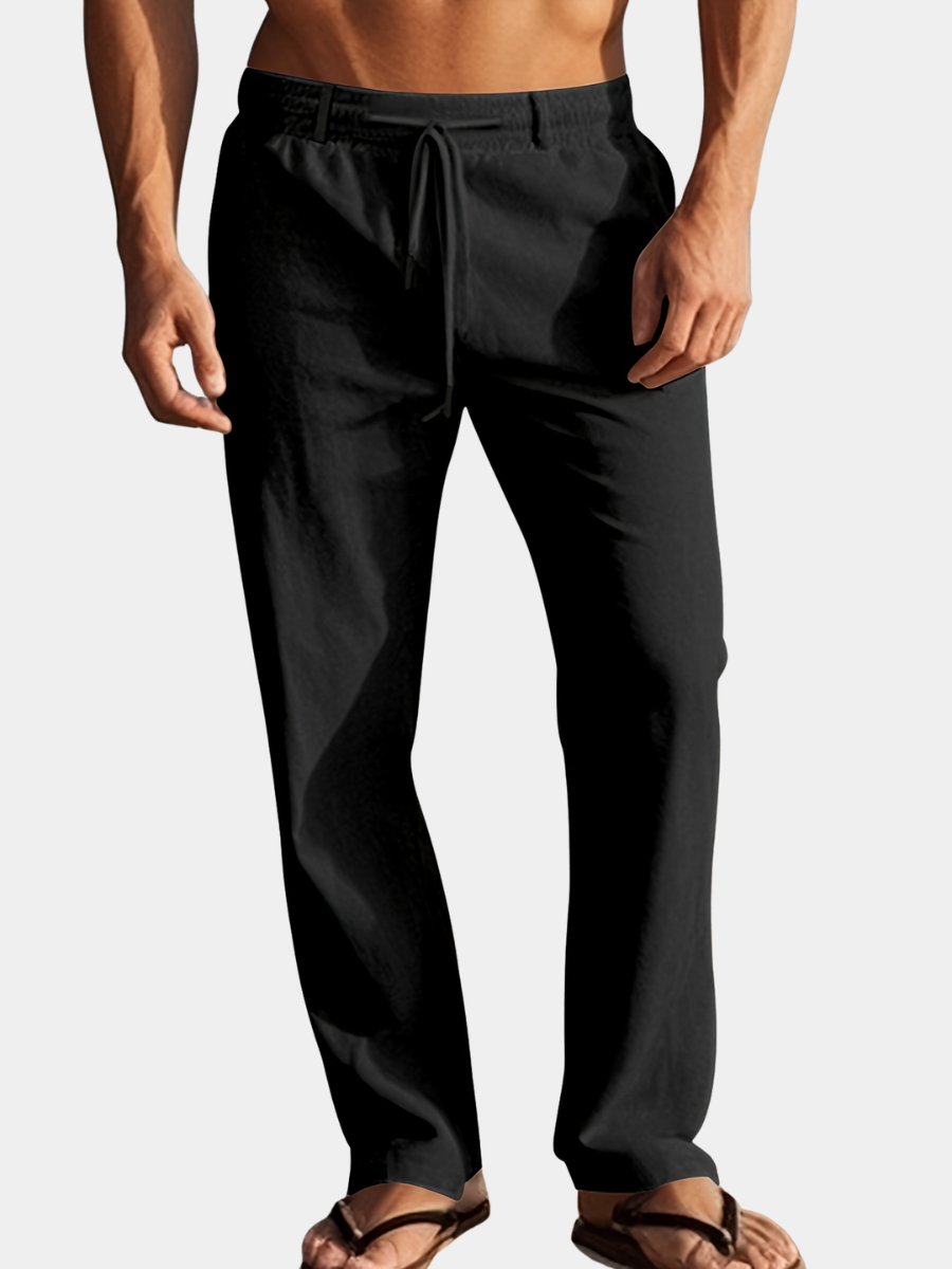 Men's Drawstring Beach Trousers | Waist