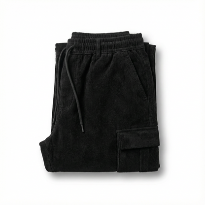 Men's Cargo Trousers | Drawstring Waist