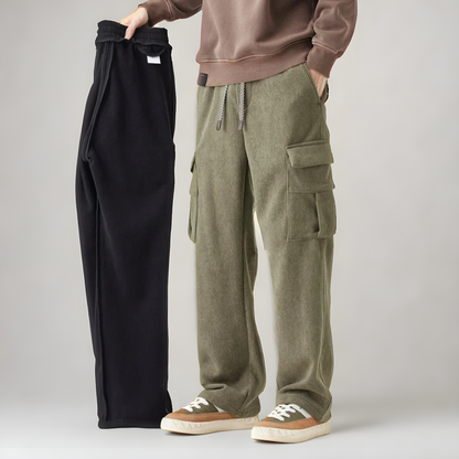 Men's Cargo Trousers | Drawstring Waist
