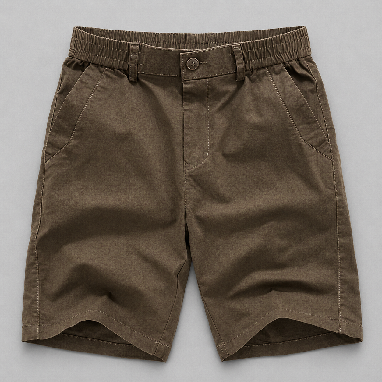 Men's Short Cargo Shorts | Elastic Waist