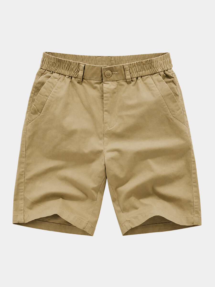 Men's Short Cargo Shorts | Elastic Waist