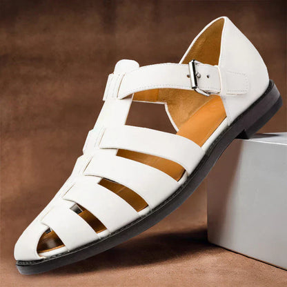 Men's Fisherman Closed Toe Sandals | Buckle