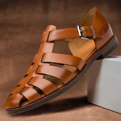 Men's Fisherman Closed Toe Sandals | Buckle