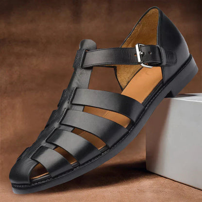 Men's Fisherman Closed Toe Sandals | Buckle