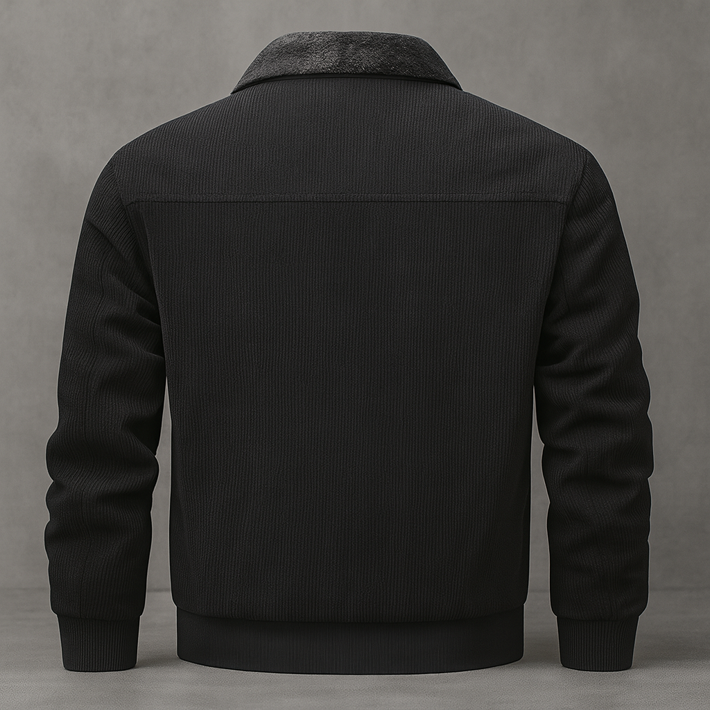 Men's Collar Bomber | Zip Up