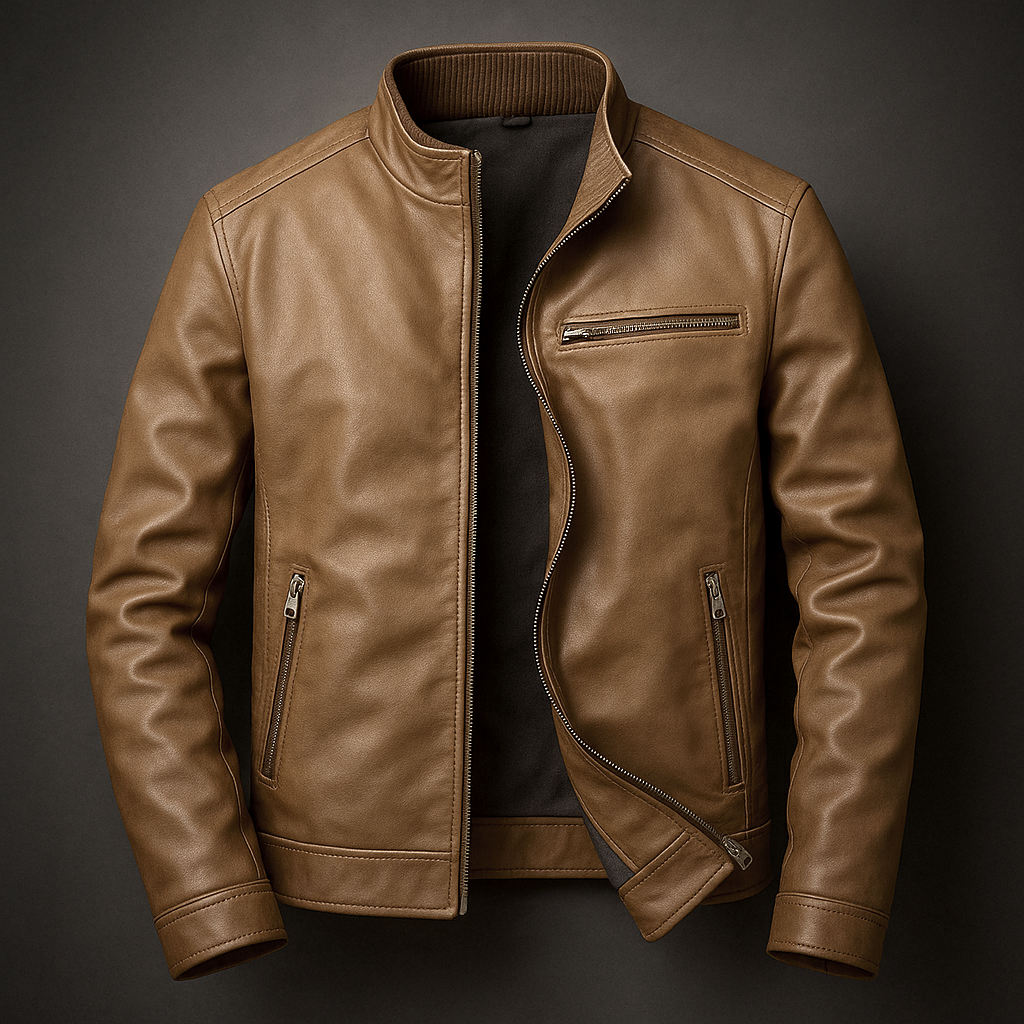 Men's Biker Jacket | Zip Up