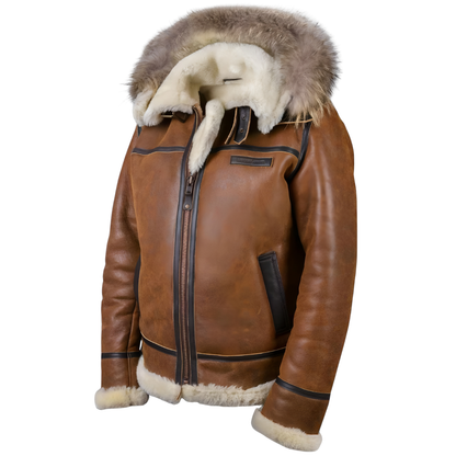 Men's Aviator Bomber | Hooded