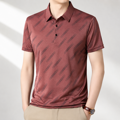 Men's Tipped Collar Polo Shirt | Short Sleeve