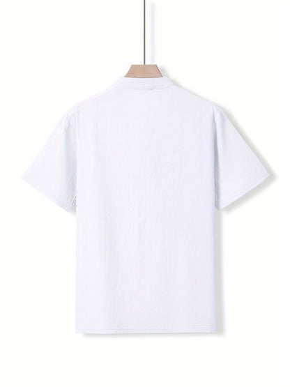 Men's Designer Shirt | Half Button