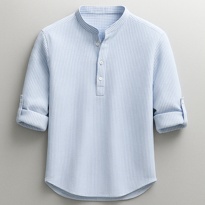 Men's Oxford Long Sleeve Shirt | Button