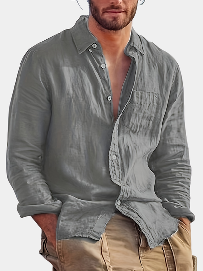 Men's Long Sleeve Shirt | Button Down