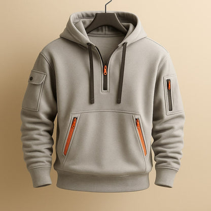 Men's Zip Up Hoodie | Half Zip