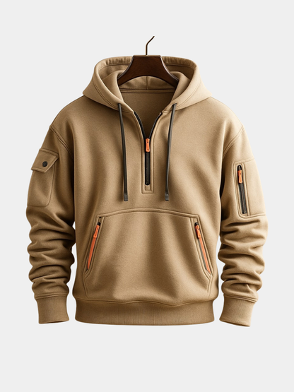 Men's Zip Up Hoodie | Half Zip