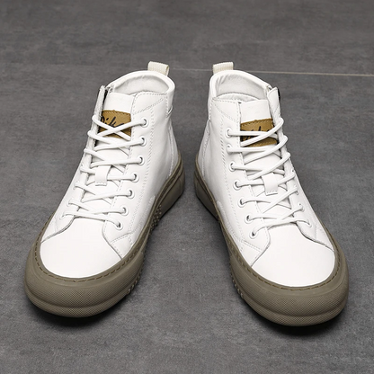 Men's High Top Lace Up Trainers | Chunky Sole