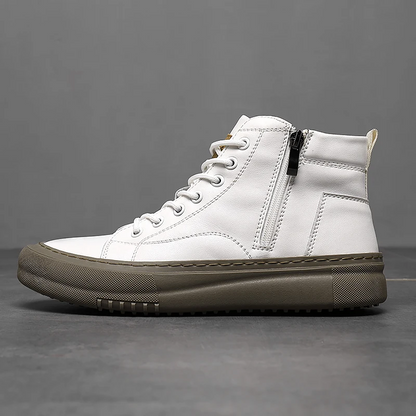 Men's High Top Lace Up Trainers | Chunky Sole
