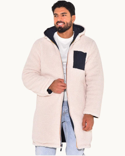 Beige/Blue