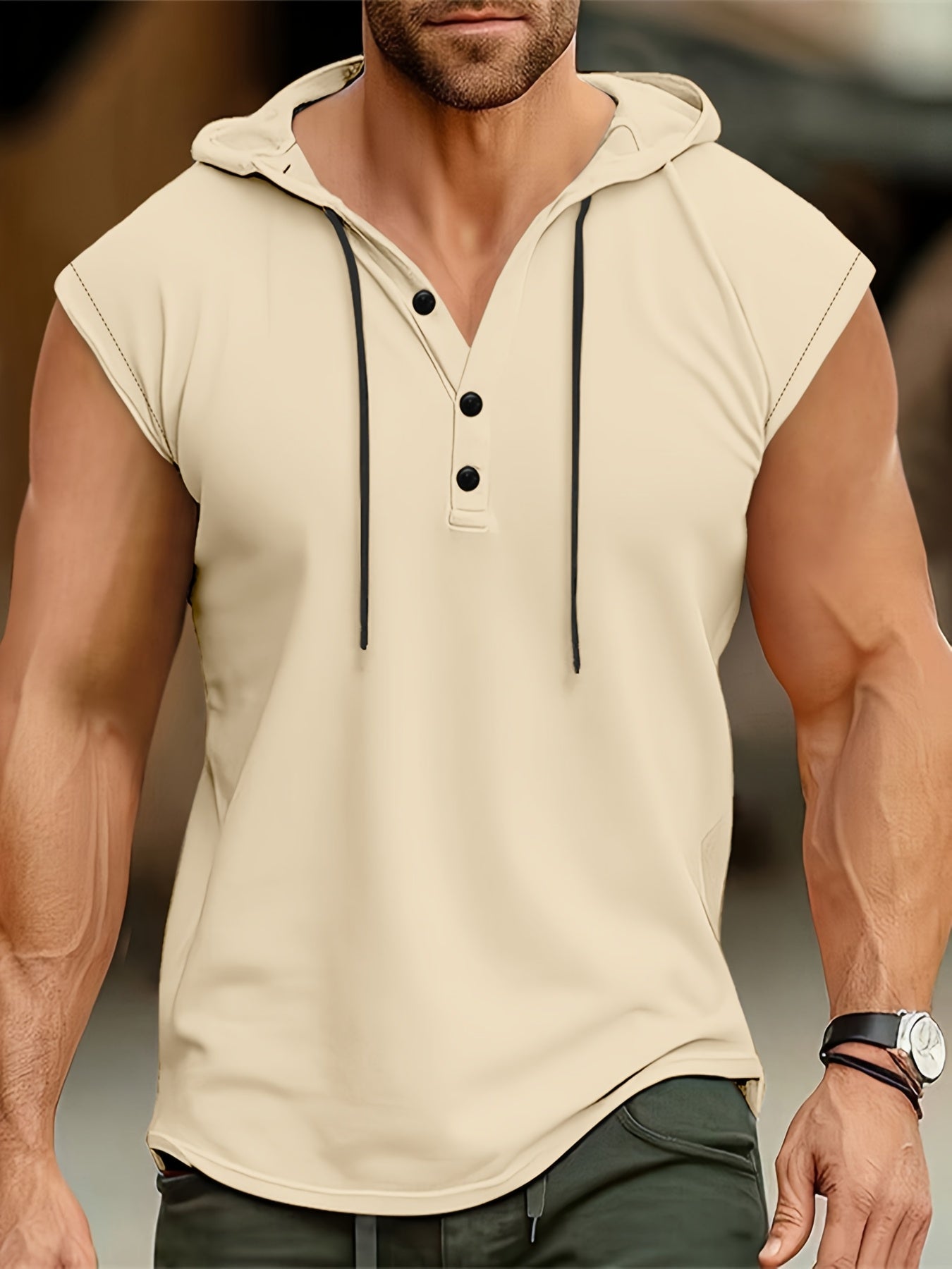 Men's Striped T-Shirt | Crew Neck