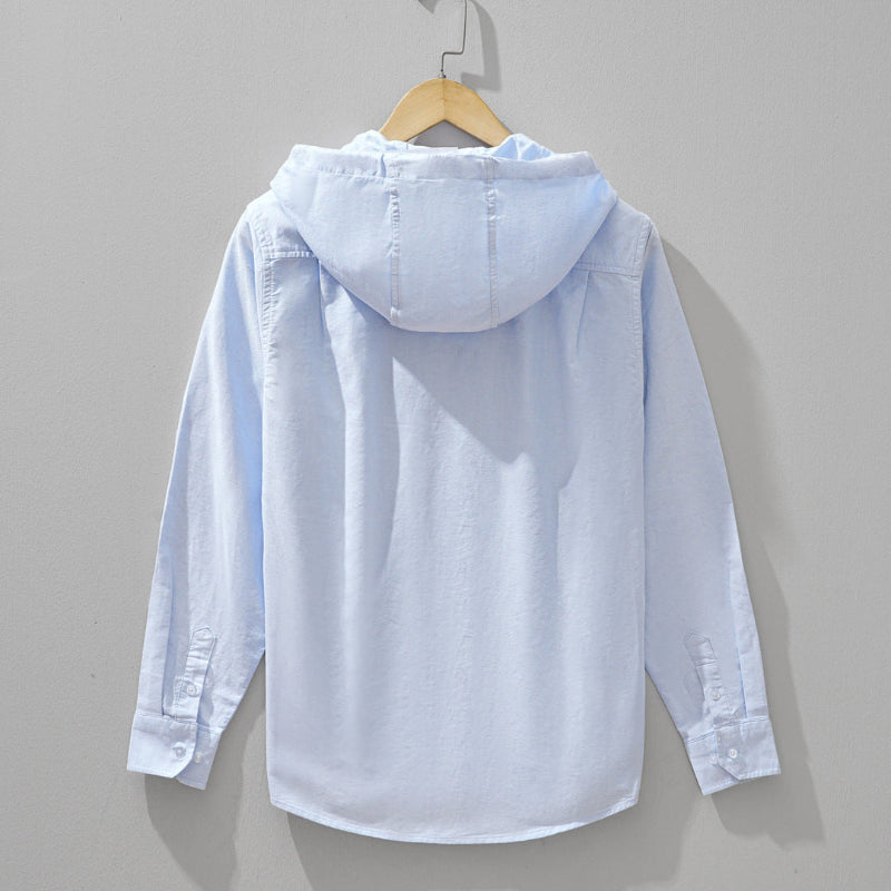 Men's Hooded Overshirt | Zip Up
