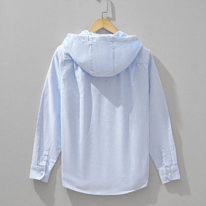 Men's Hooded Overshirt | Zip Up