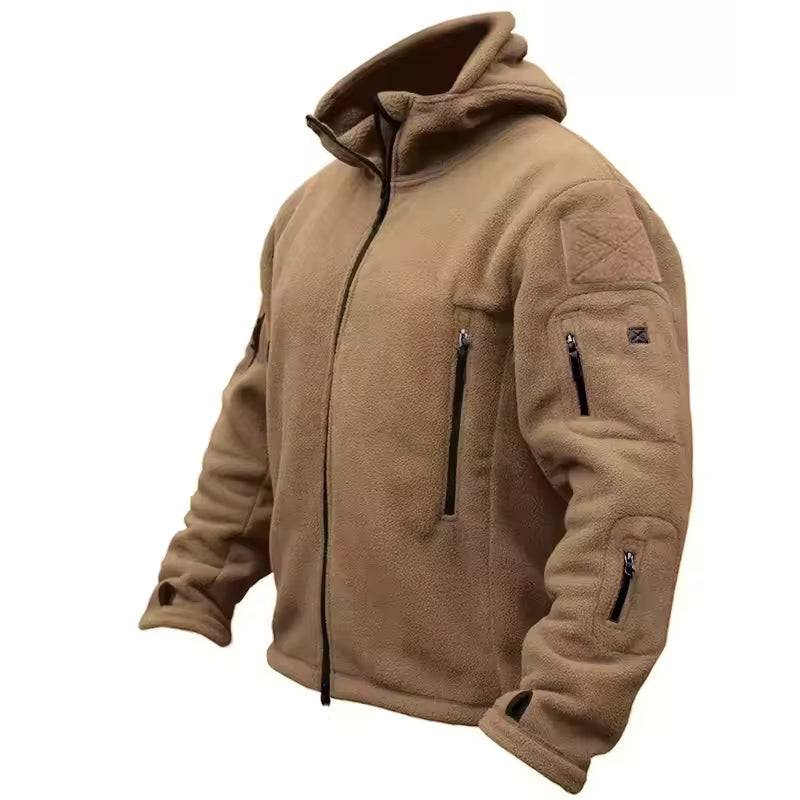 Men's Hooded Tactical Jacket | Full Zip