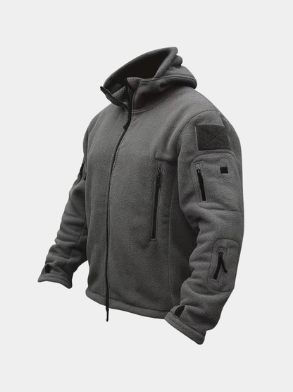 Men's Hooded Tactical Jacket | Full Zip