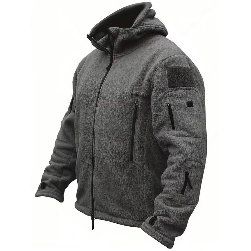 Men's Hooded Tactical Jacket | Full Zip