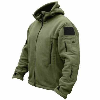 Men's Hooded Tactical Jacket | Full Zip