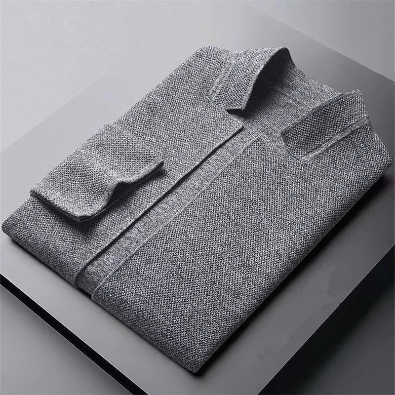 Men's Button Cardigan Jacket | Long Sleeve
