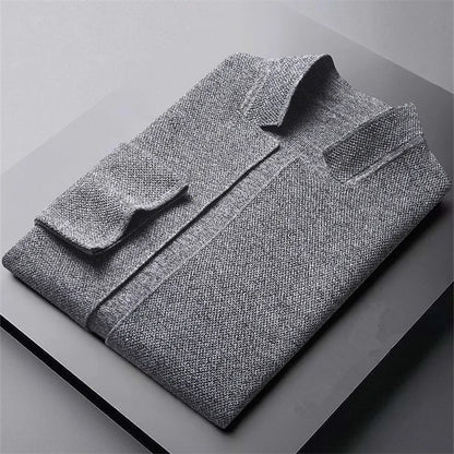 Men's Button Cardigan Jacket | Long Sleeve