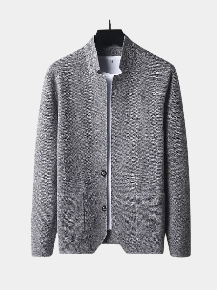 Men's Button Cardigan Jacket | Long Sleeve
