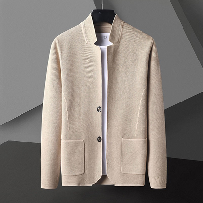 Men's Button Cardigan Jacket | Long Sleeve