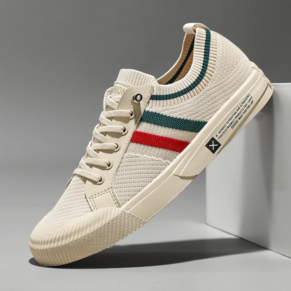 Men's Lace Up Sports Trainers | Flat Sole