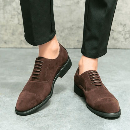 Men's Cap Toe Oxford Shoes | Lace Up